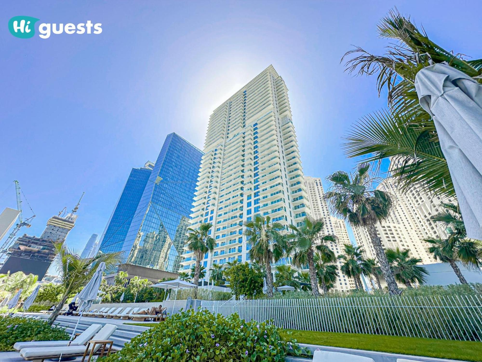 Higuests - Ocean Views And Comfort In La Vie, Jbr Dubai Bagian luar foto